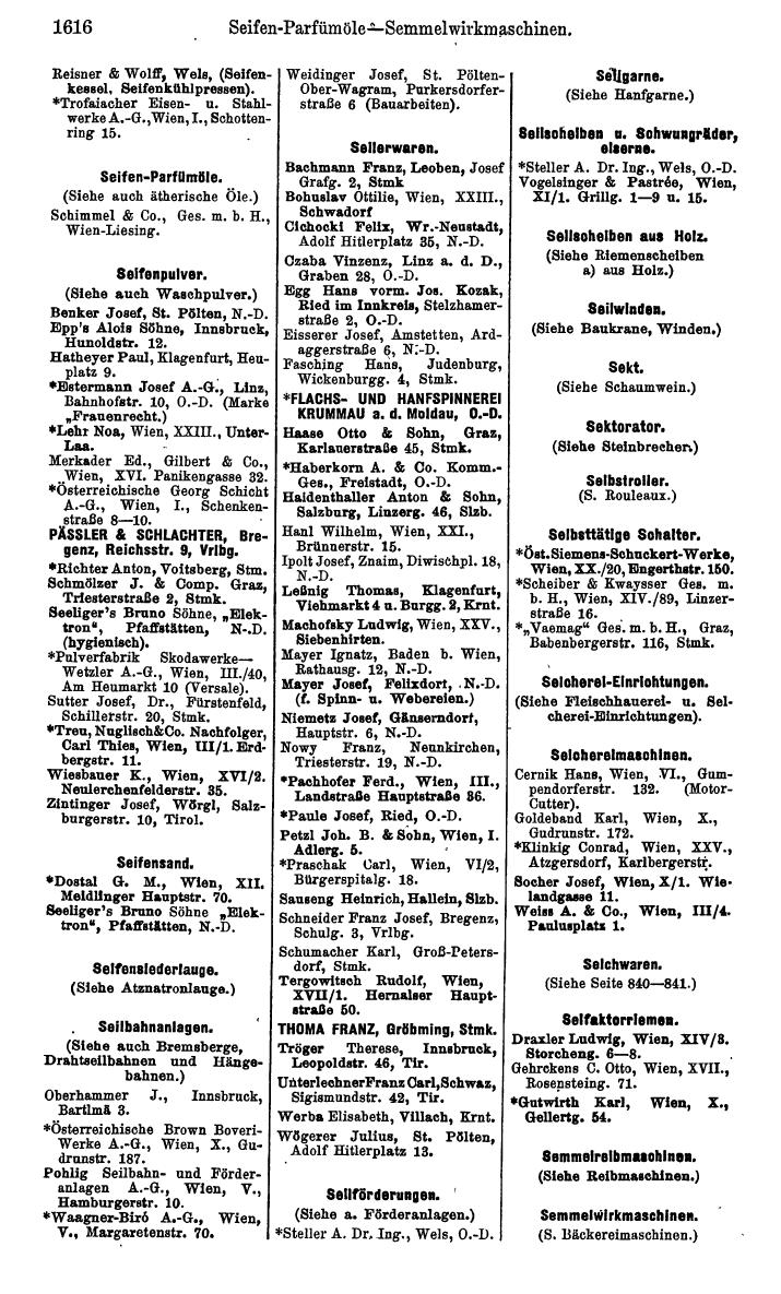 Compass. Kommerzielles Jahrbuch 1939: Österreich. - Page 1688