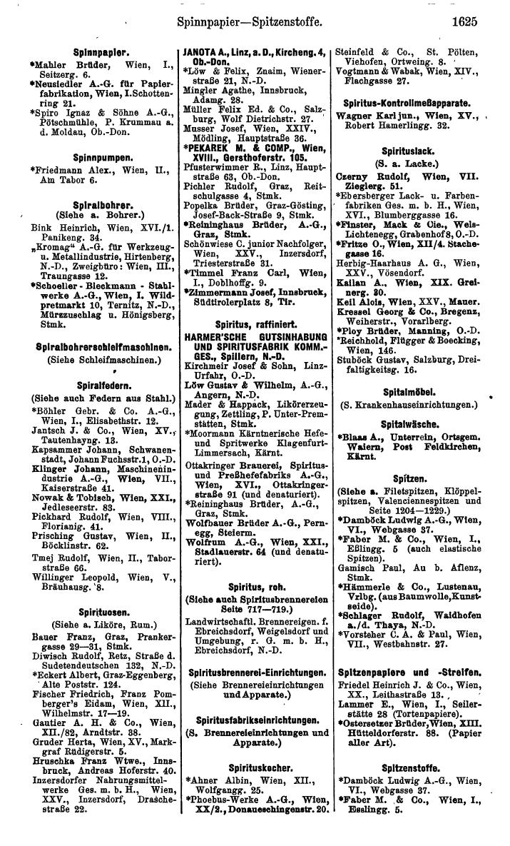 Compass. Kommerzielles Jahrbuch 1939: Österreich. - Seite 1697