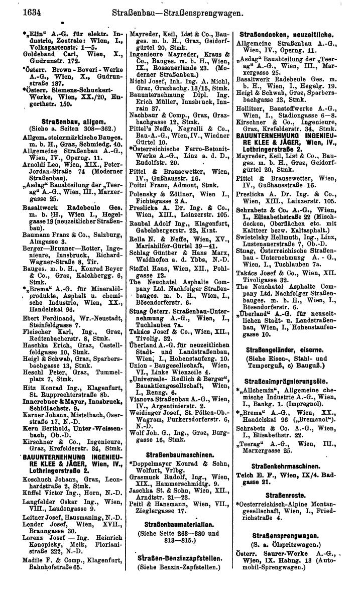 Compass. Kommerzielles Jahrbuch 1939: Österreich. - Seite 1706