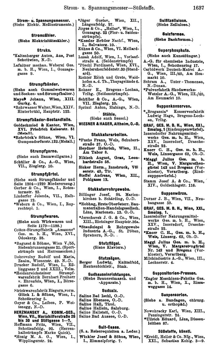 Compass. Kommerzielles Jahrbuch 1939: Österreich. - Seite 1709