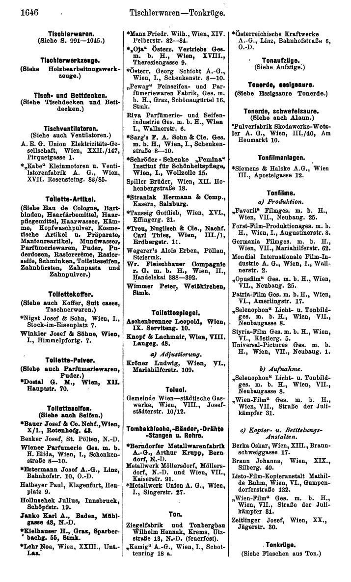 Compass. Kommerzielles Jahrbuch 1939: Österreich. - Page 1718