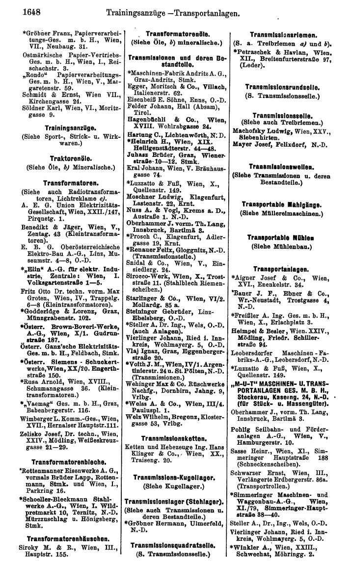 Compass. Kommerzielles Jahrbuch 1939: Österreich. - Seite 1720