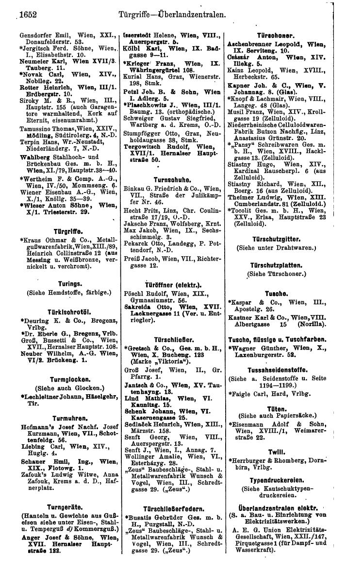 Compass. Kommerzielles Jahrbuch 1939: Österreich. - Page 1724