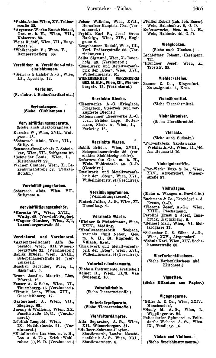 Compass. Kommerzielles Jahrbuch 1939: Österreich. - Seite 1729