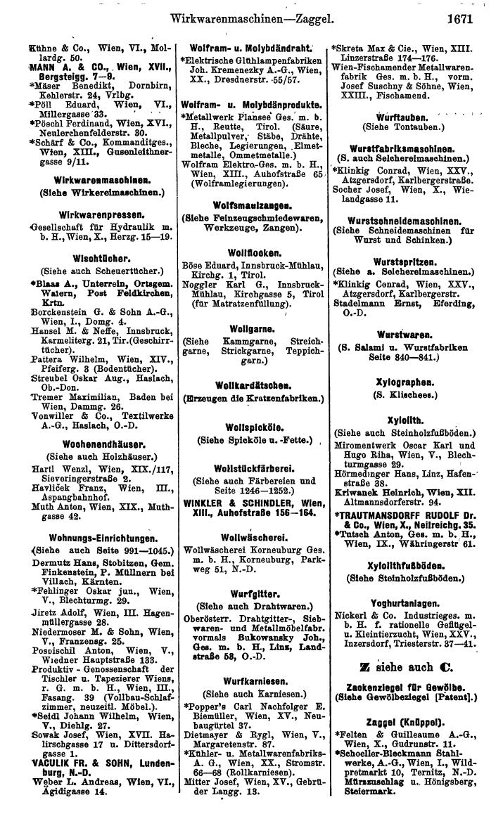 Compass. Kommerzielles Jahrbuch 1939: Österreich. - Seite 1743