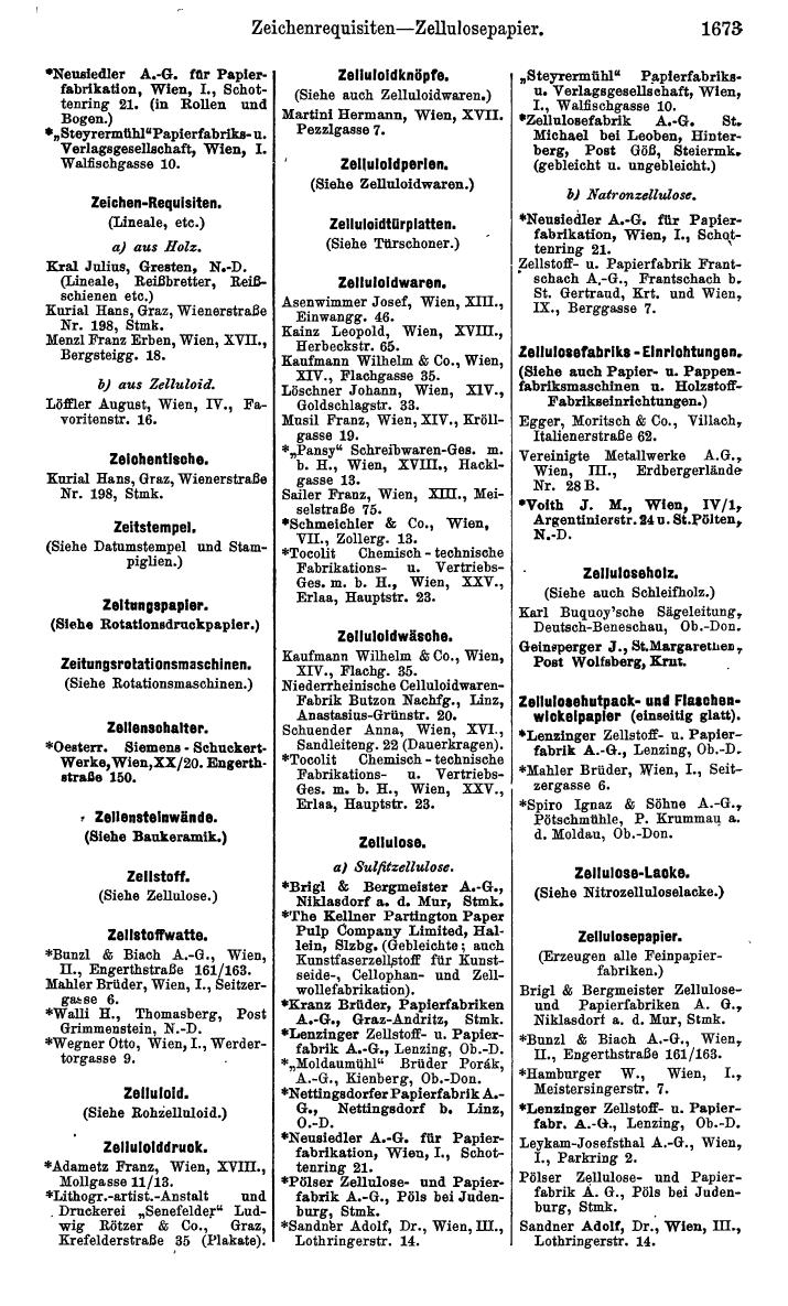 Compass. Kommerzielles Jahrbuch 1939: Österreich. - Seite 1745