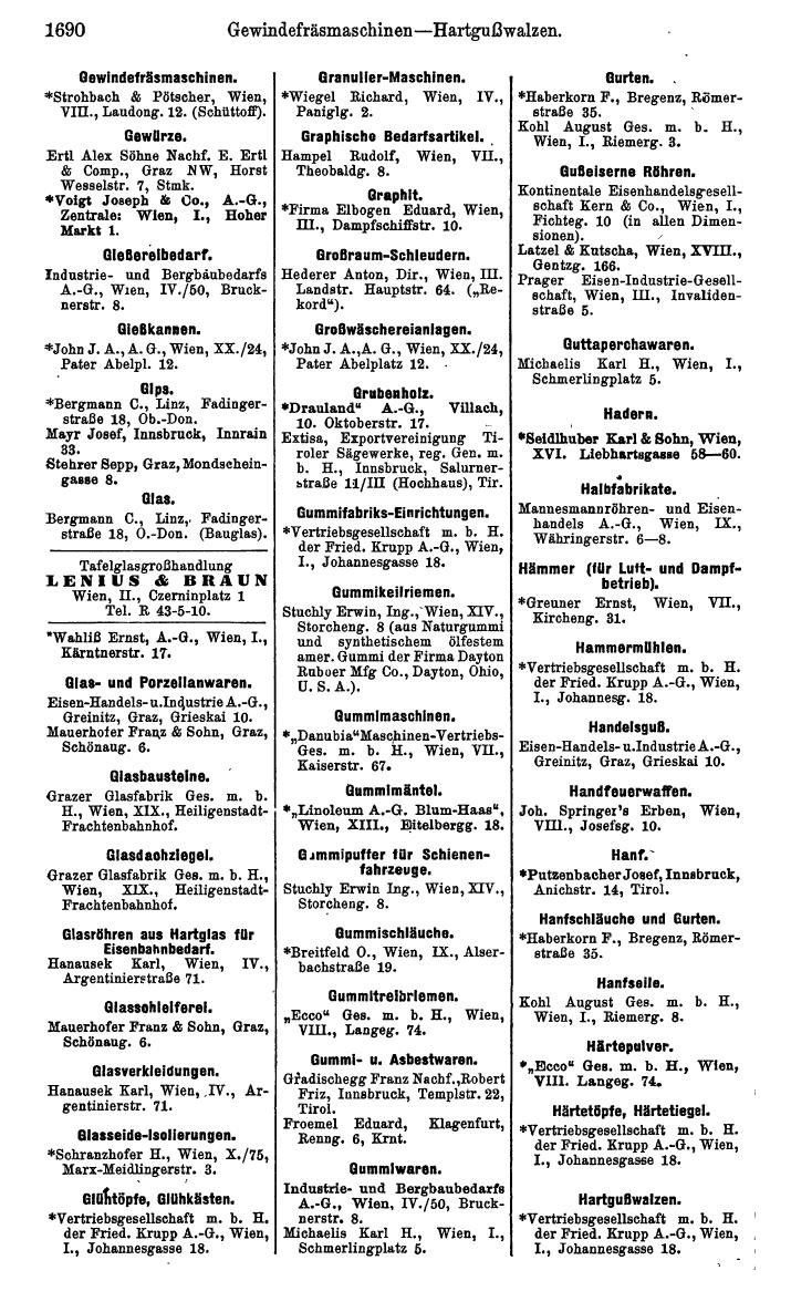 Compass. Kommerzielles Jahrbuch 1939: Österreich. - Page 1762