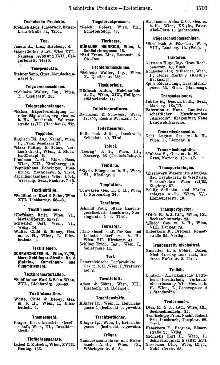 Compass. Kommerzielles Jahrbuch 1939: Österreich. - Page 1775