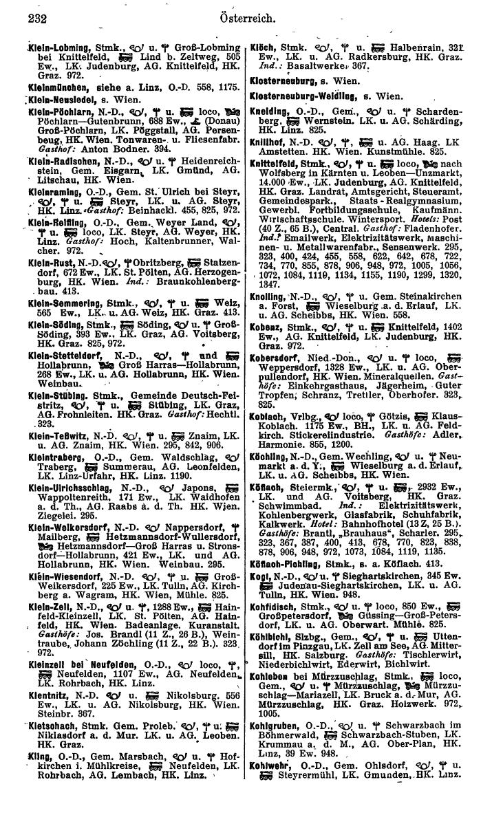 Compass. Kommerzielles Jahrbuch 1939: Österreich. - Seite 232