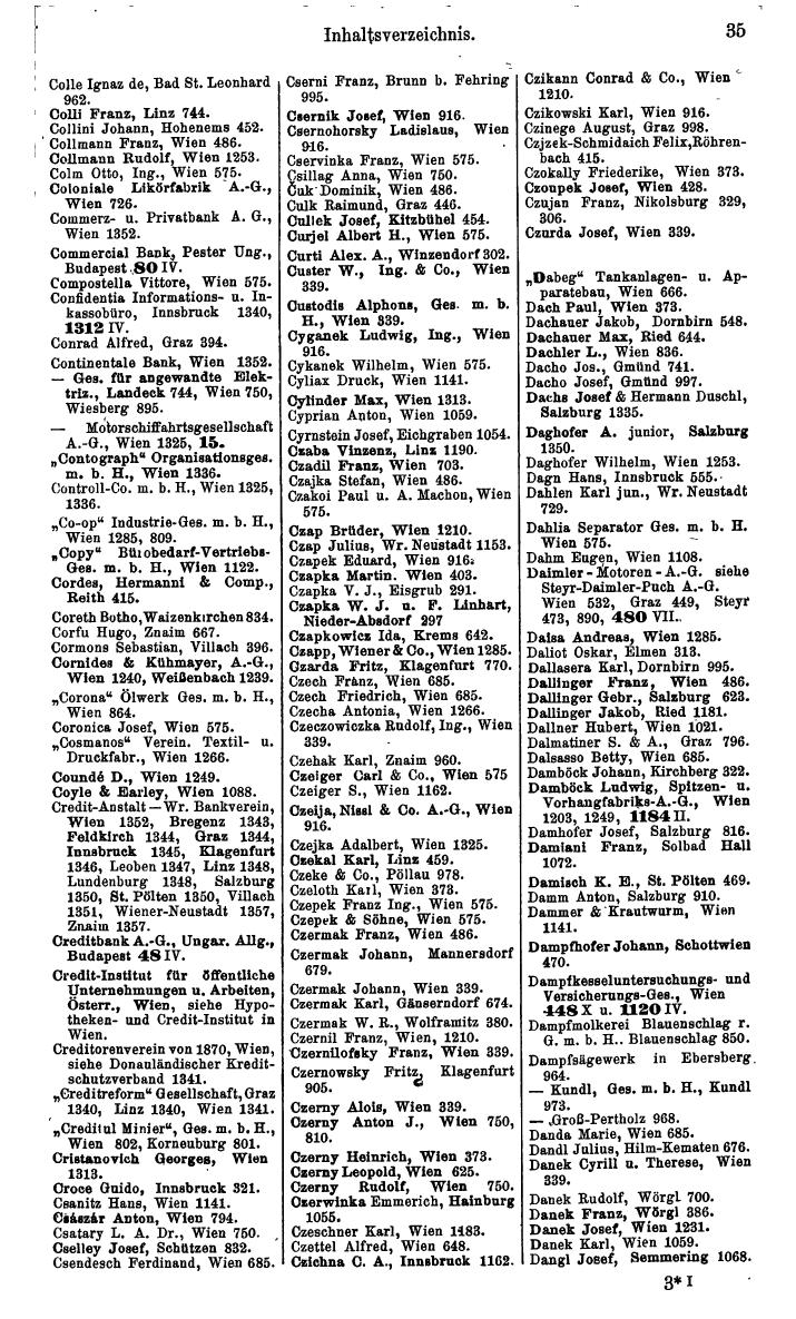 Compass. Kommerzielles Jahrbuch 1939: Österreich. - Page 41