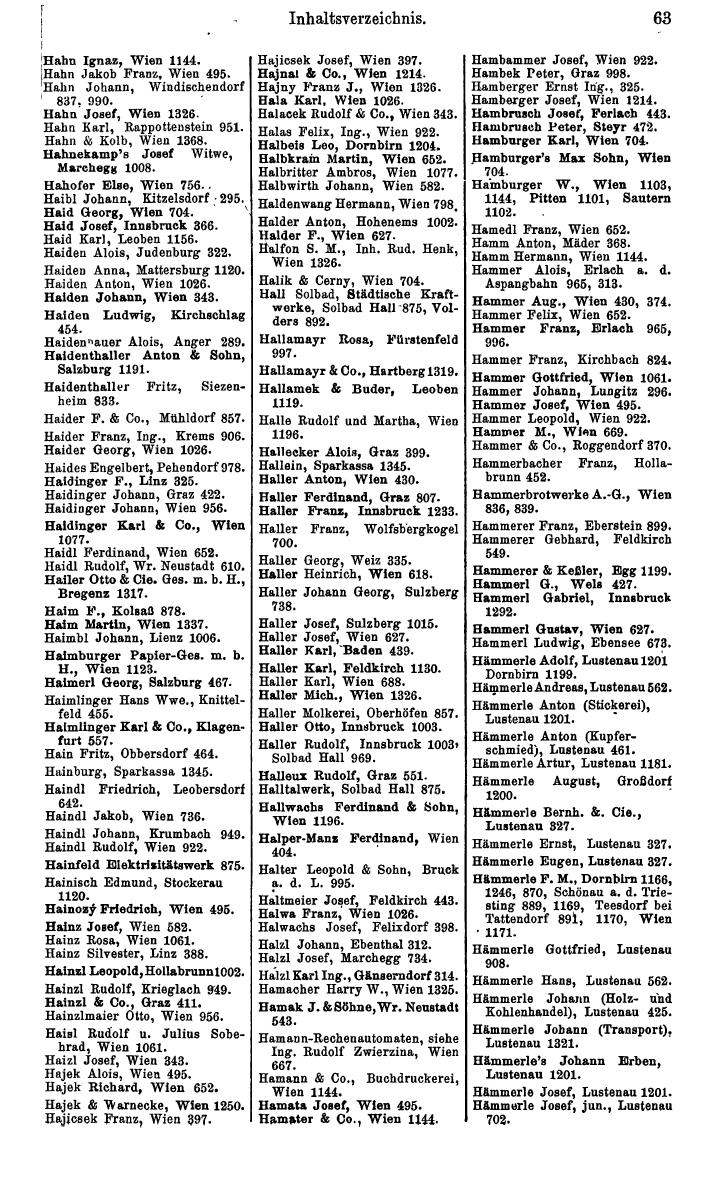 Compass. Kommerzielles Jahrbuch 1939: Österreich. - Page 73