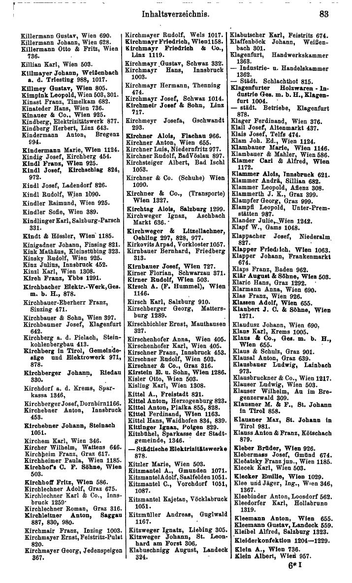 Compass. Kommerzielles Jahrbuch 1939: Österreich. - Page 97