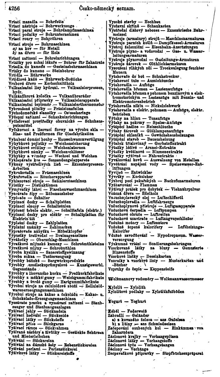 Compass. Industrie 1920/21, Band VI: Deutschösterreich, Tschechoslowakei, Ungarn, Jugoslawien. - Page 1708