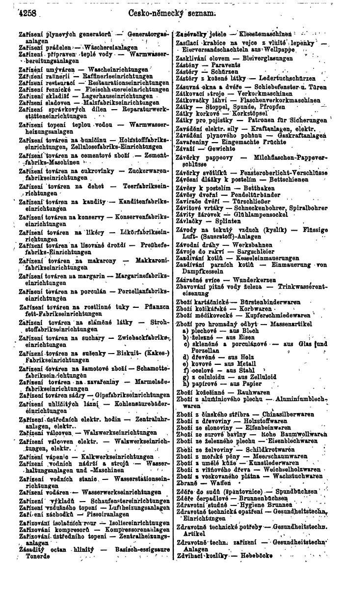 Compass. Industrie 1920/21, Band VI: Deutschösterreich, Tschechoslowakei, Ungarn, Jugoslawien. - Page 1710