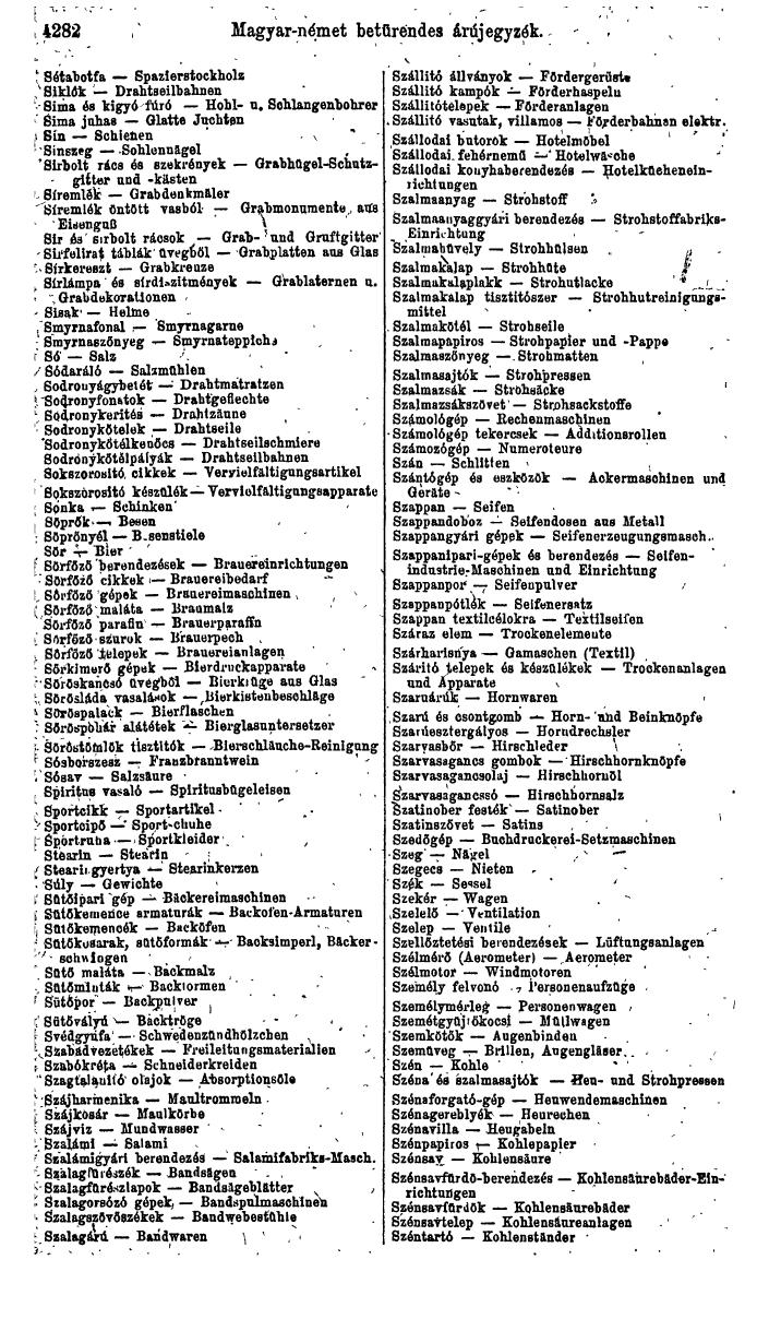 Compass. Industrie 1920/21, Band VI: Deutschösterreich, Tschechoslowakei, Ungarn, Jugoslawien. - Page 1734
