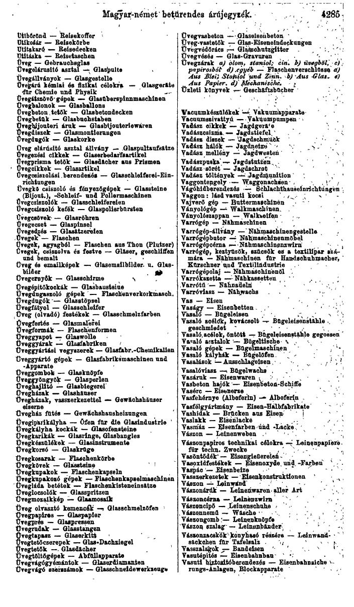 Compass. Industrie 1920/21, Band VI: Deutschösterreich, Tschechoslowakei, Ungarn, Jugoslawien. - Page 1737