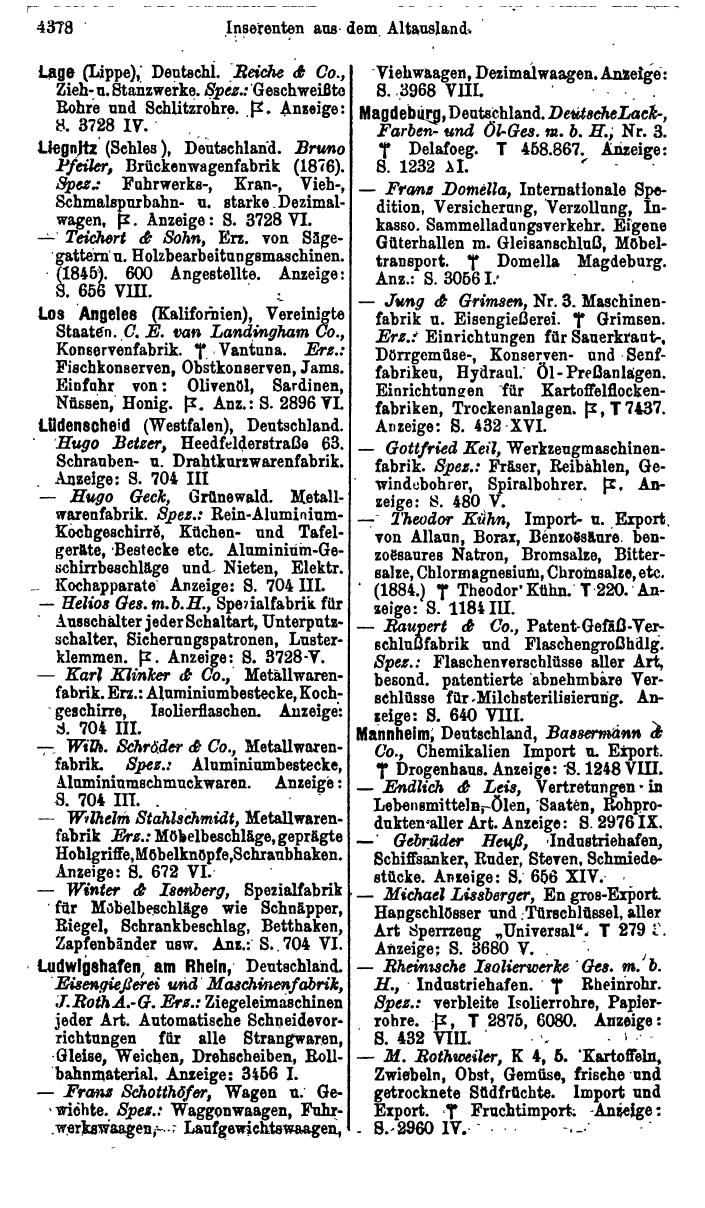 Compass. Industrie 1920/21, Band VI: Deutschösterreich, Tschechoslowakei, Ungarn, Jugoslawien. - Page 1830