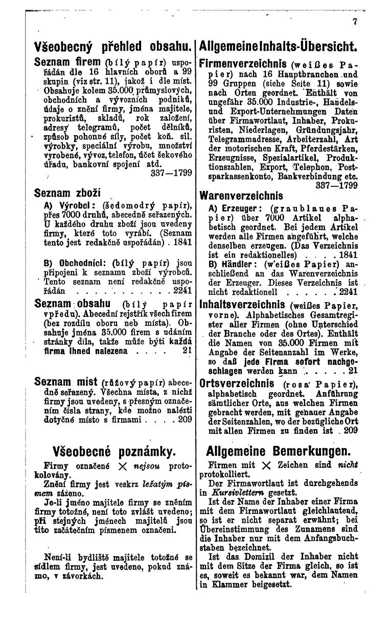 Compass. Kommerzielles Jahrbuch 1938: Čechoslovakei. - Seite 11