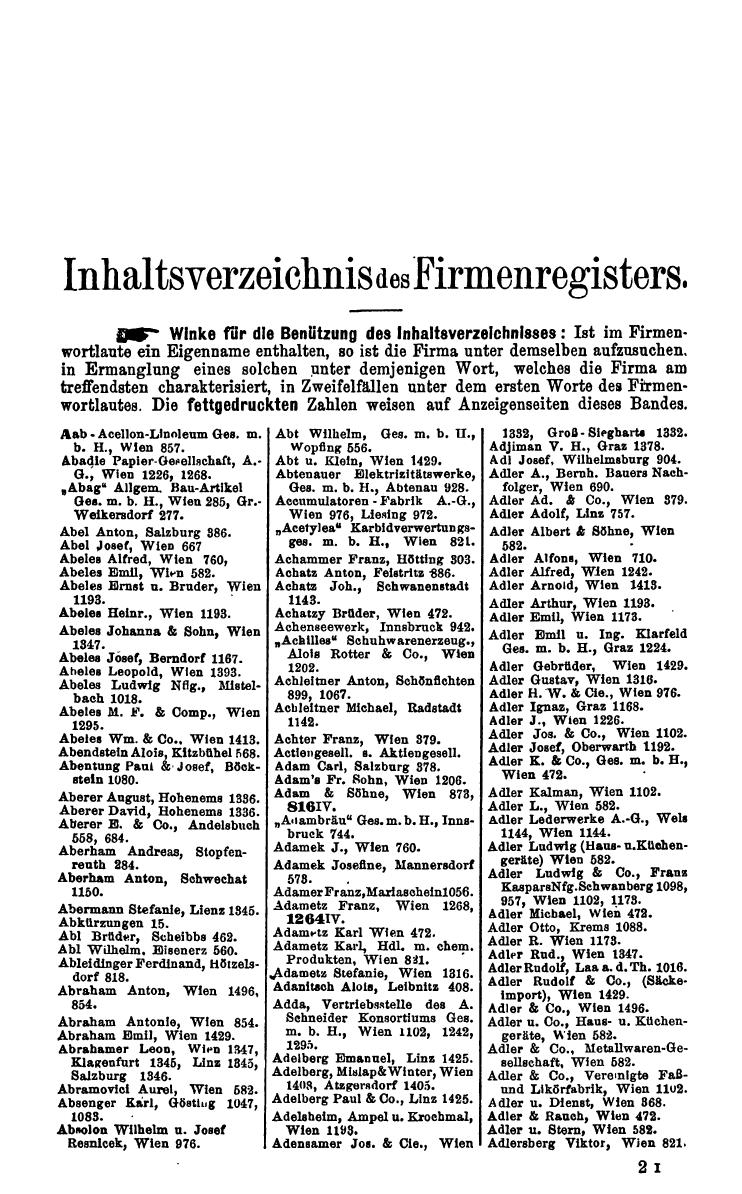 Compass. Industrielles Jahrbuch 1927: Österreich. - Seite 37