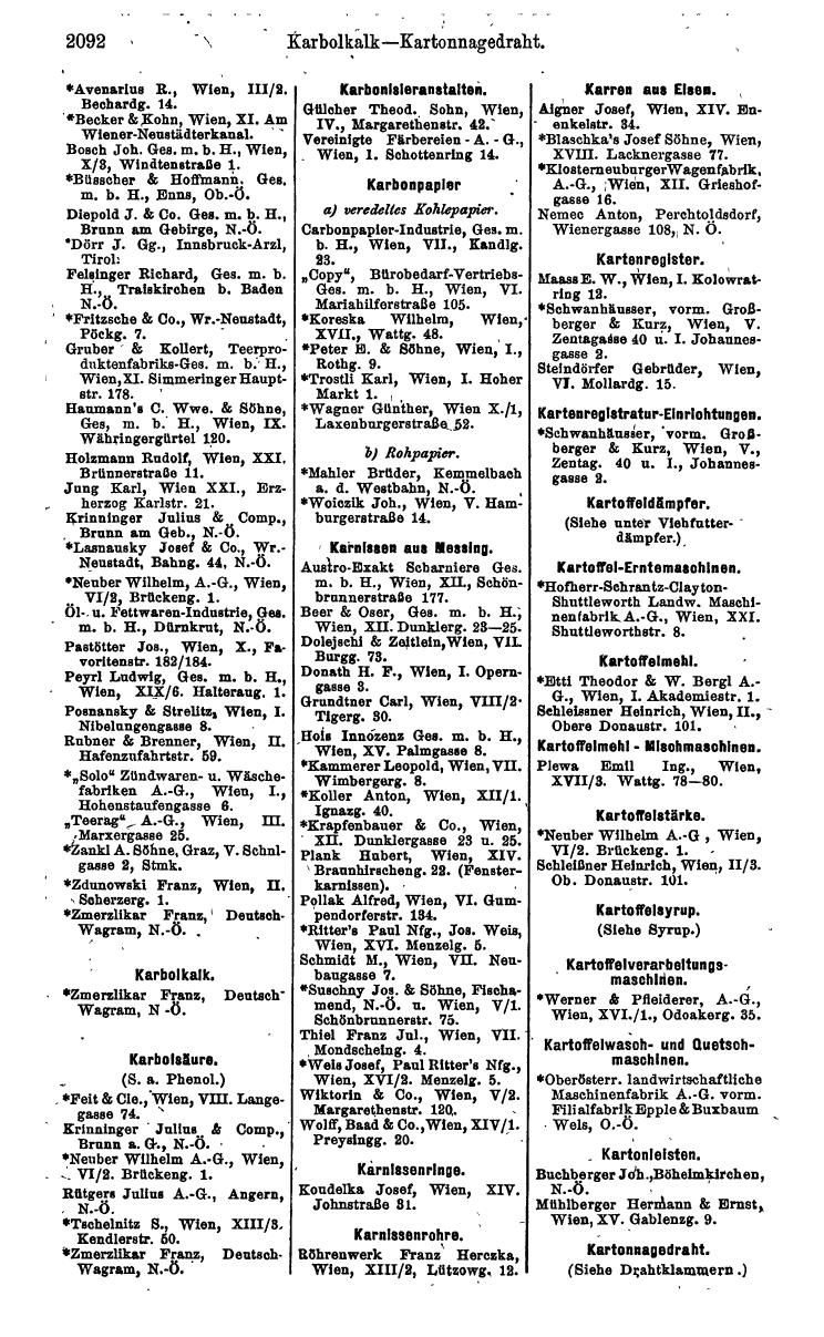 Compass. Industrie 1924, Band IV: Österreich. - Page 2446