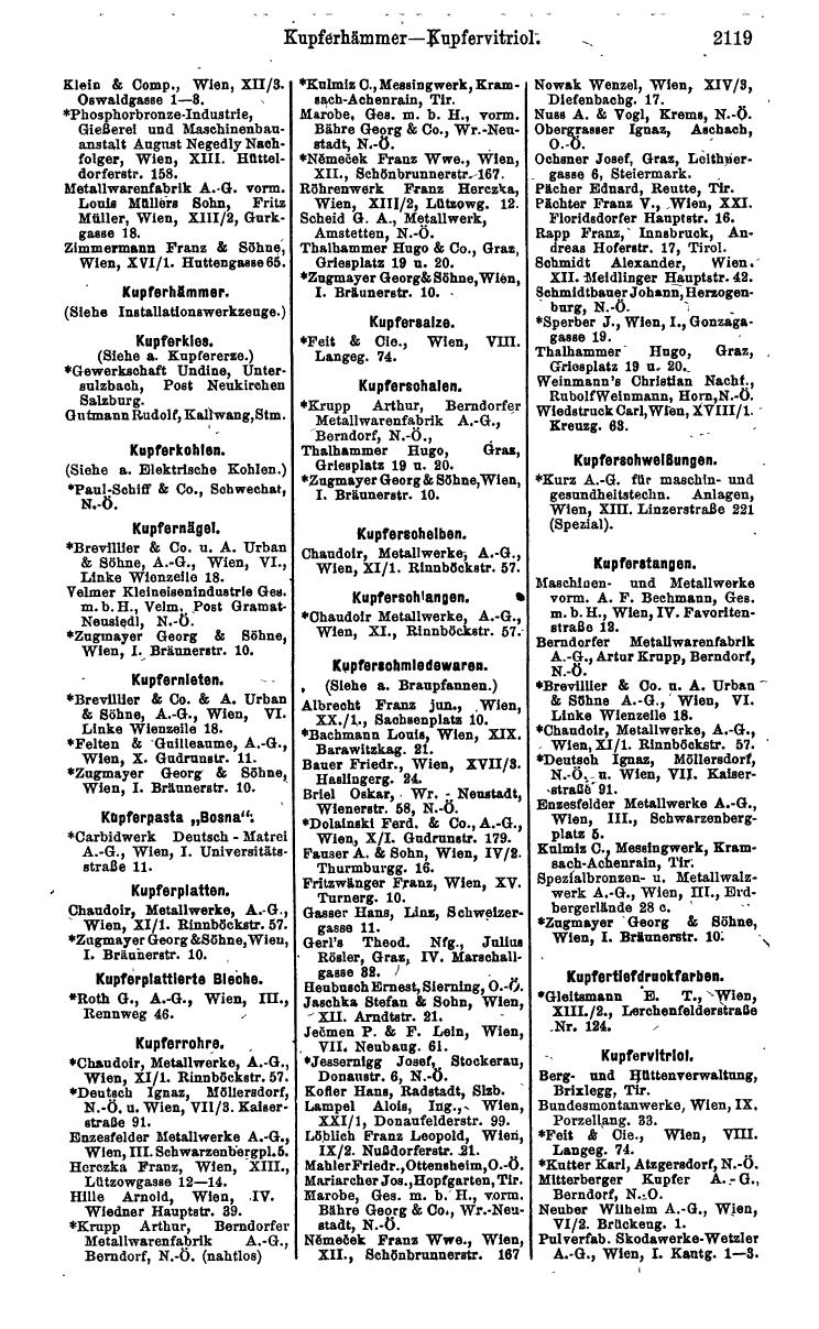 Compass. Industrie 1924, Band IV: Österreich. - Page 2473