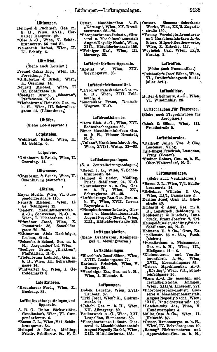 Compass. Industrie 1924, Band IV: Österreich. - Page 2489