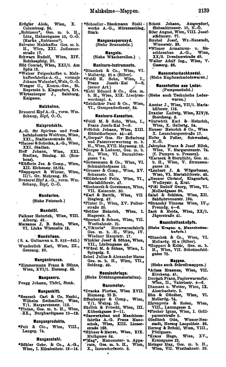 Compass. Industrie 1924, Band IV: Österreich. - Page 2493