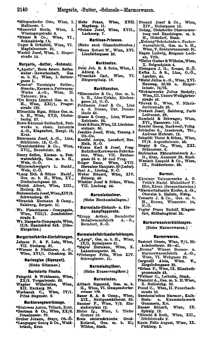 Compass. Industrie 1924, Band IV: Österreich. - Page 2494
