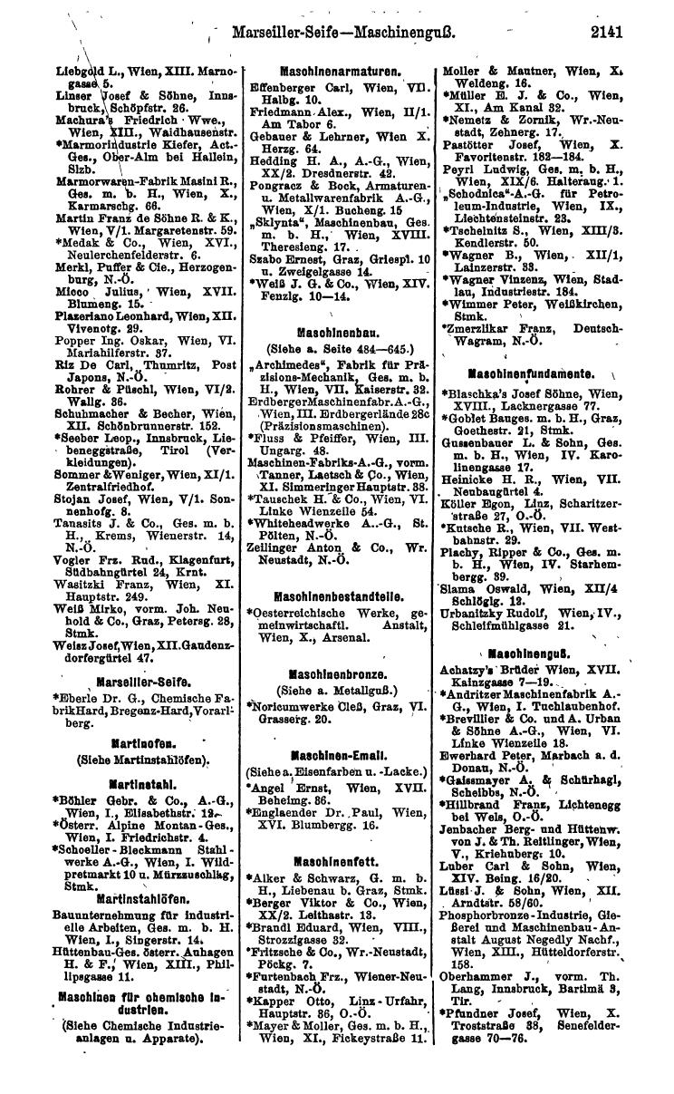 Compass. Industrie 1924, Band IV: Österreich. - Page 2495