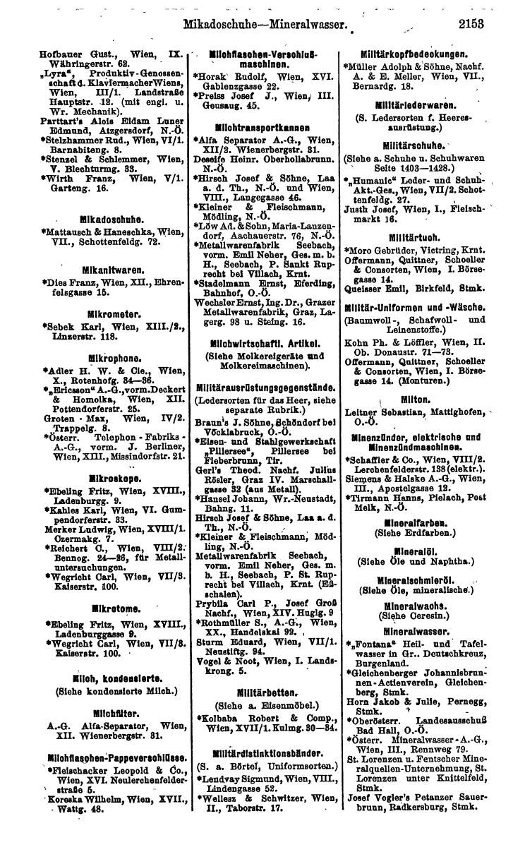 Compass. Industrie 1924, Band IV: Österreich. - Page 2507