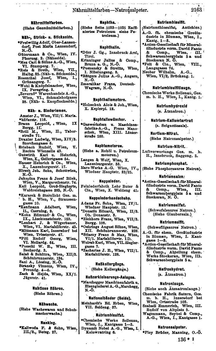 Compass. Industrie 1924, Band IV: Österreich. - Page 2517