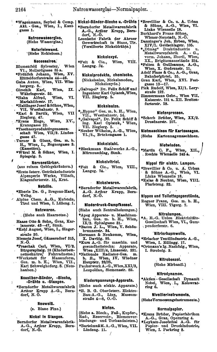 Compass. Industrie 1924, Band IV: Österreich. - Page 2518