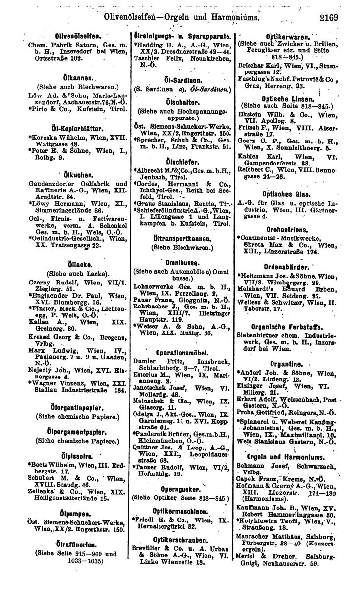 Compass. Industrie 1924, Band IV: Österreich. - Page 2523