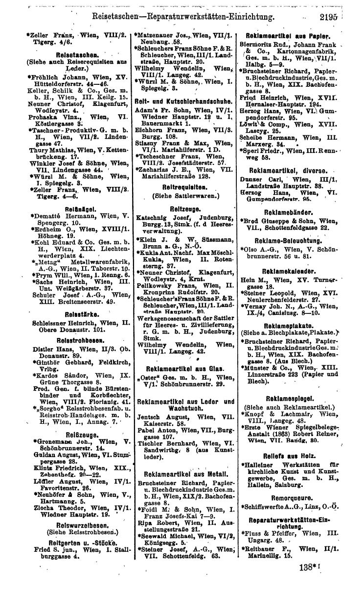 Compass. Industrie 1924, Band IV: Österreich. - Page 2549