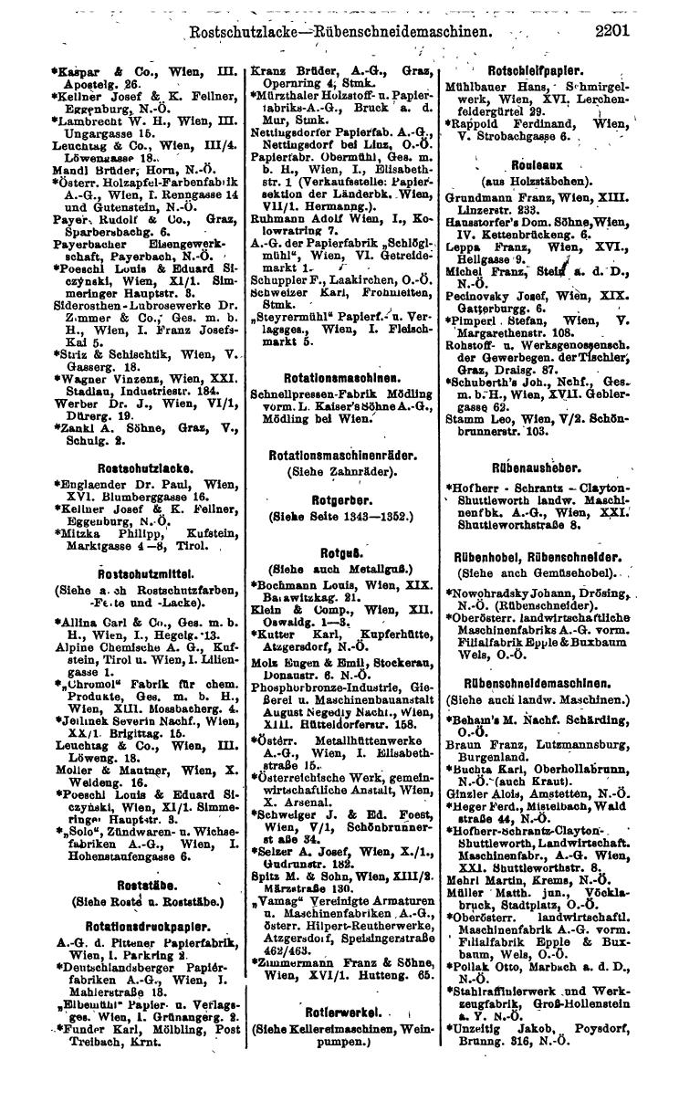 Compass. Industrie 1924, Band IV: Österreich. - Page 2555