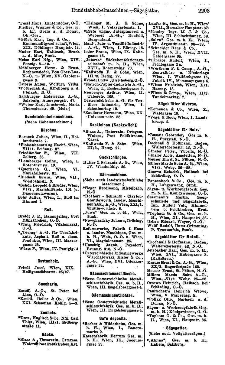 Compass. Industrie 1924, Band IV: Österreich. - Page 2557
