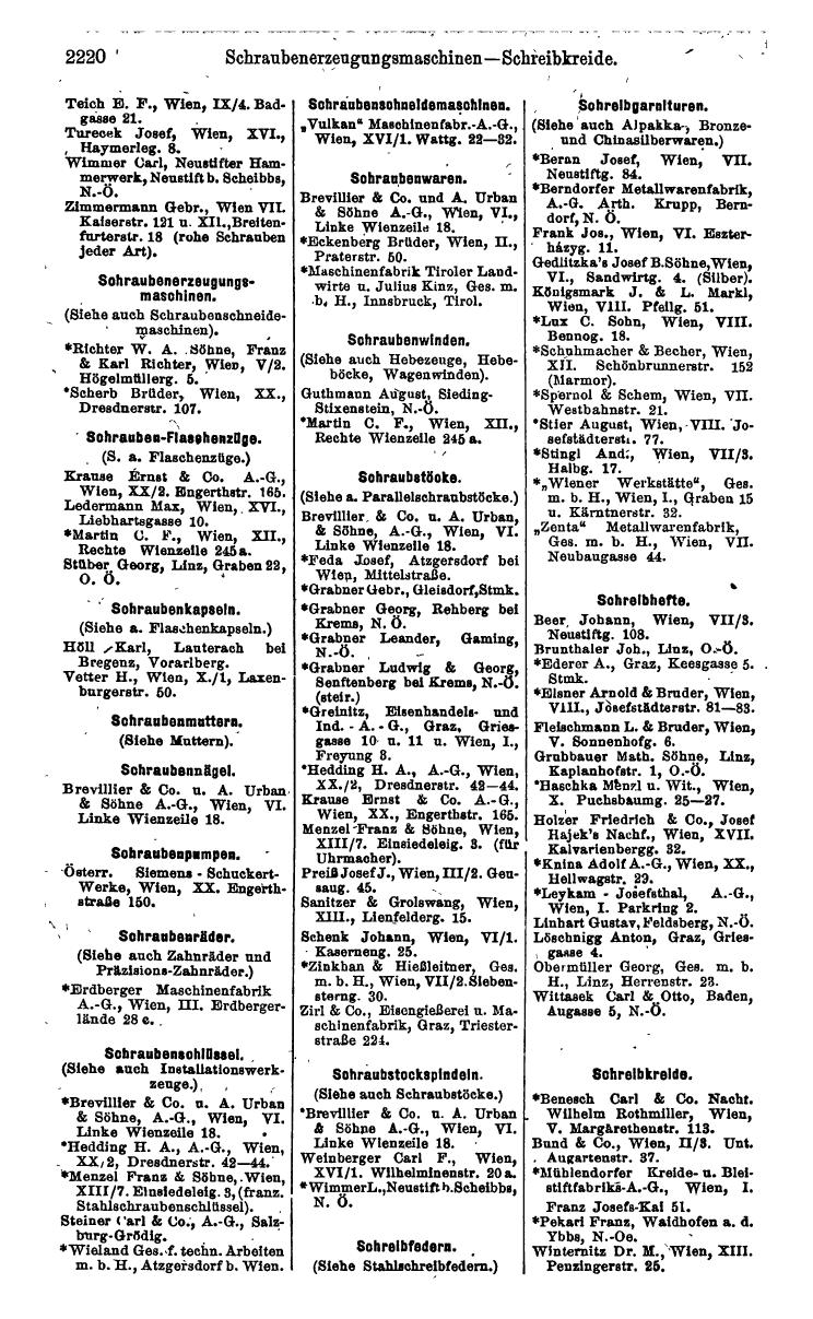 Compass. Industrie 1924, Band IV: Österreich. - Page 2574
