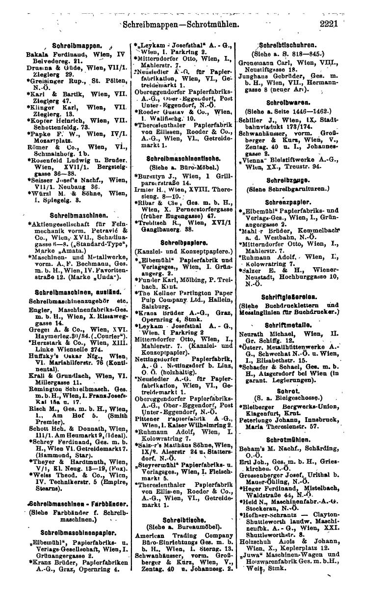 Compass. Industrie 1924, Band IV: Österreich. - Page 2575