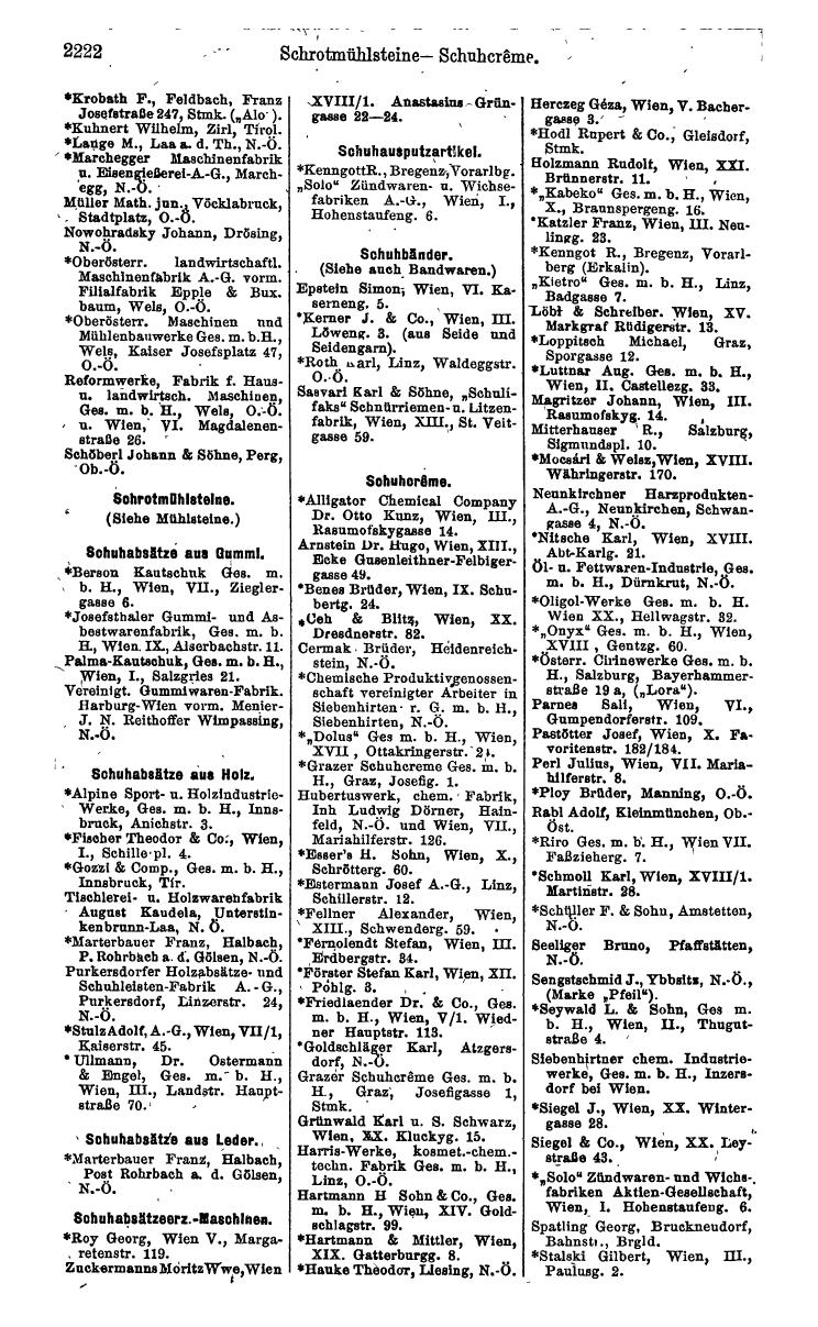 Compass. Industrie 1924, Band IV: Österreich. - Page 2576