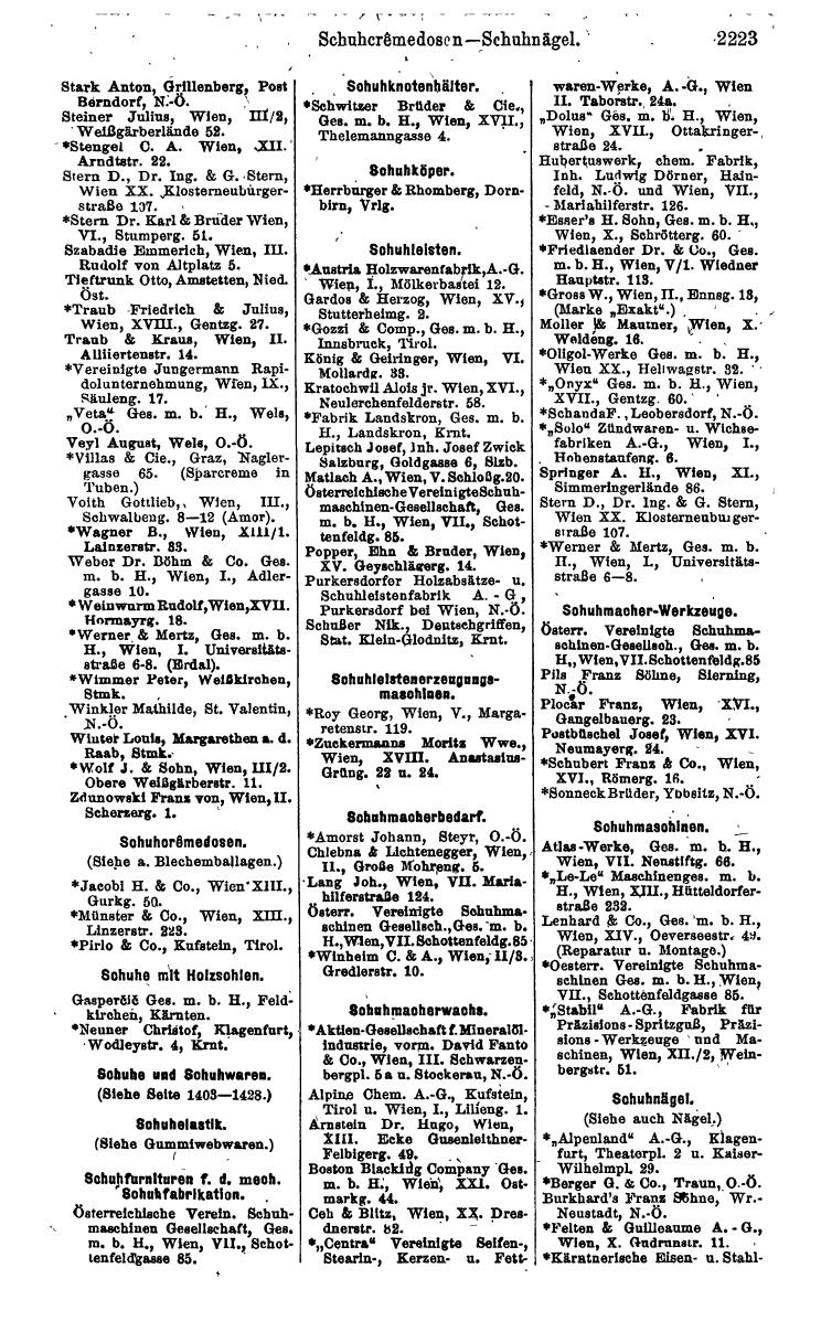 Compass. Industrie 1924, Band IV: Österreich. - Page 2577