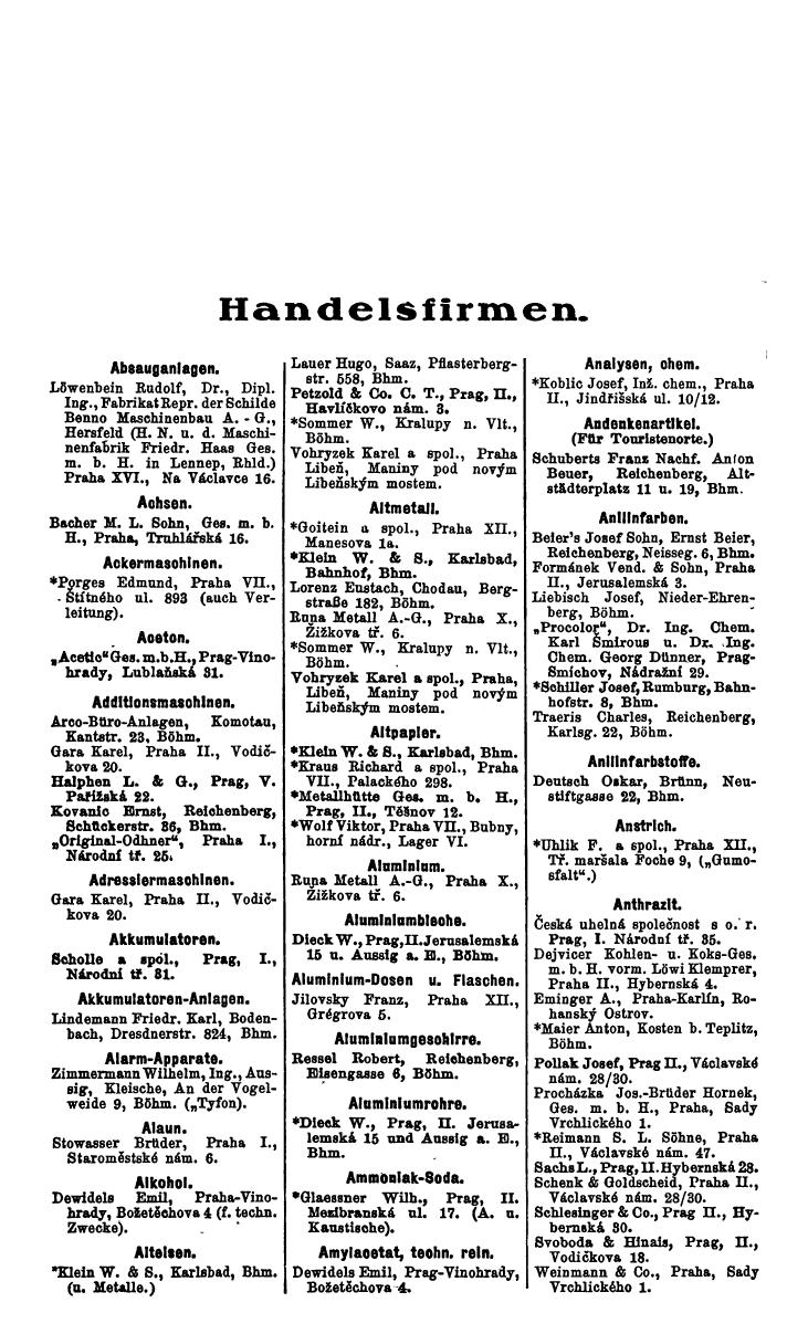 Compass. Industrielles Jahrbuch 1932: Čechoslovakei. - Page 2568
