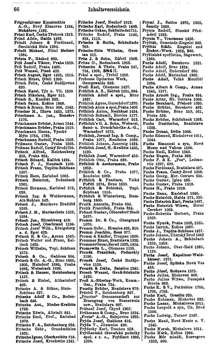 Compass. Industrielles Jahrbuch 1932: Čechoslovakei. - Page 74
