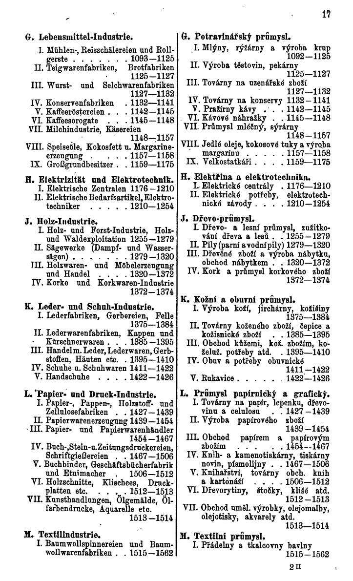 Compass. Industrielles Jahrbuch 1933: Čechoslovakei. - Seite 21