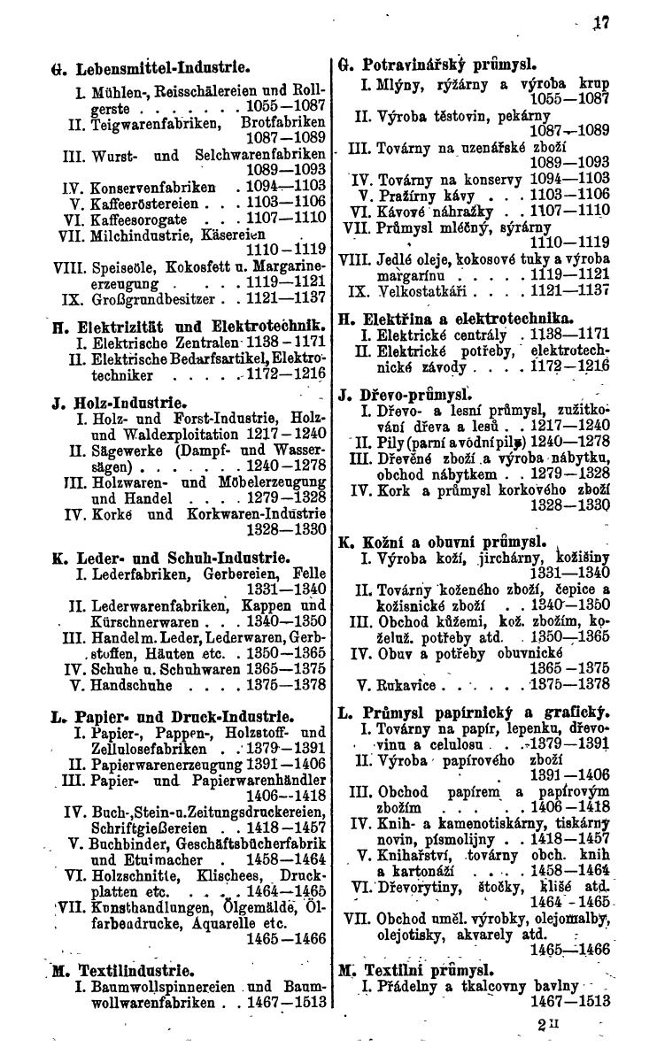 Compass. Industrielles Jahrbuch 1934: Čechoslovakei. - Seite 21