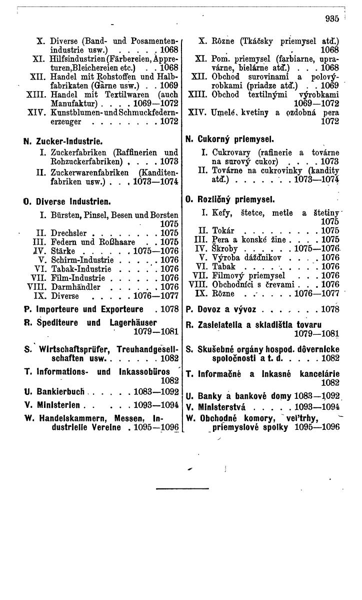 Compass. Industrie und Handel 1941: Böhmen und Mähren, Slowakei - Seite 995