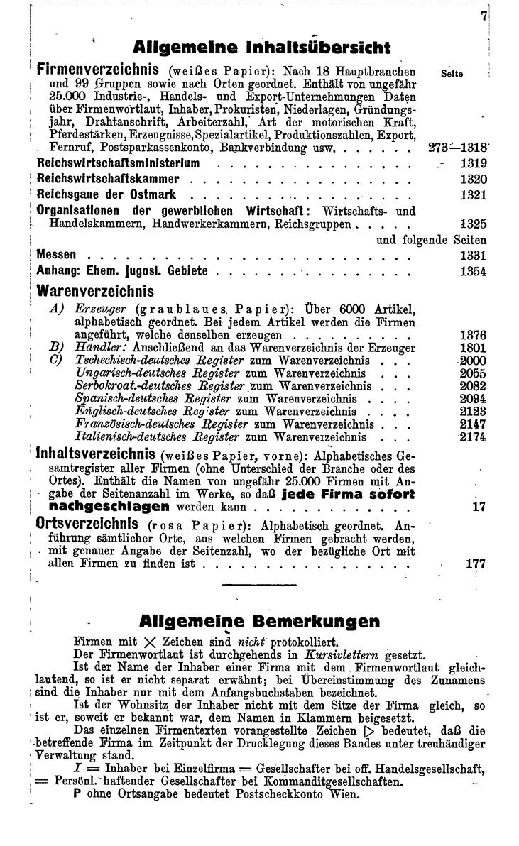 Compass. Kommerzielles Jahrbuch 1941: Ostmark. - Seite 15