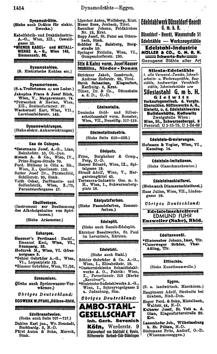 Compass. Kommerzielles Jahrbuch 1941: Ostmark. - Page 1580