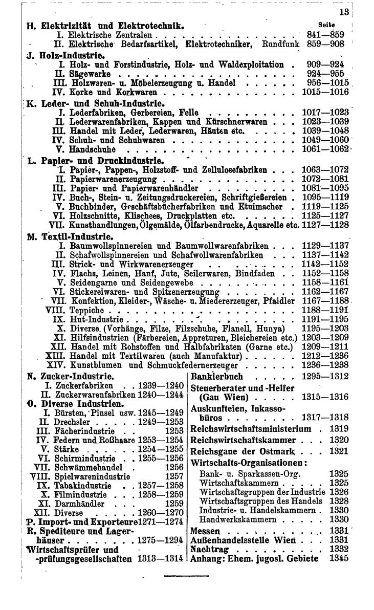 Compass. Kommerzielles Jahrbuch 1941: Ostmark. - Page 21