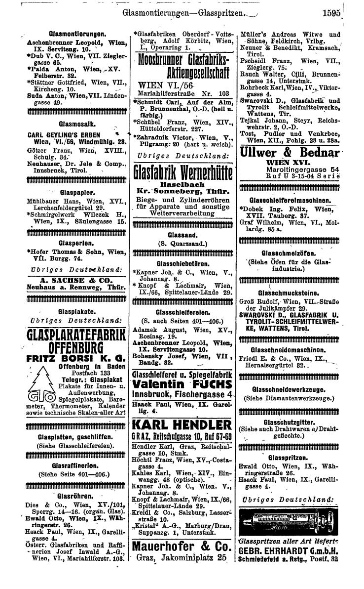 Compass. Kommerzielles Jahrbuch 1942: Ostmark. - Seite 1739
