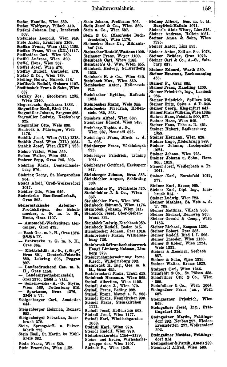 Compass. Kommerzielles Jahrbuch 1942: Ostmark. - Seite 175